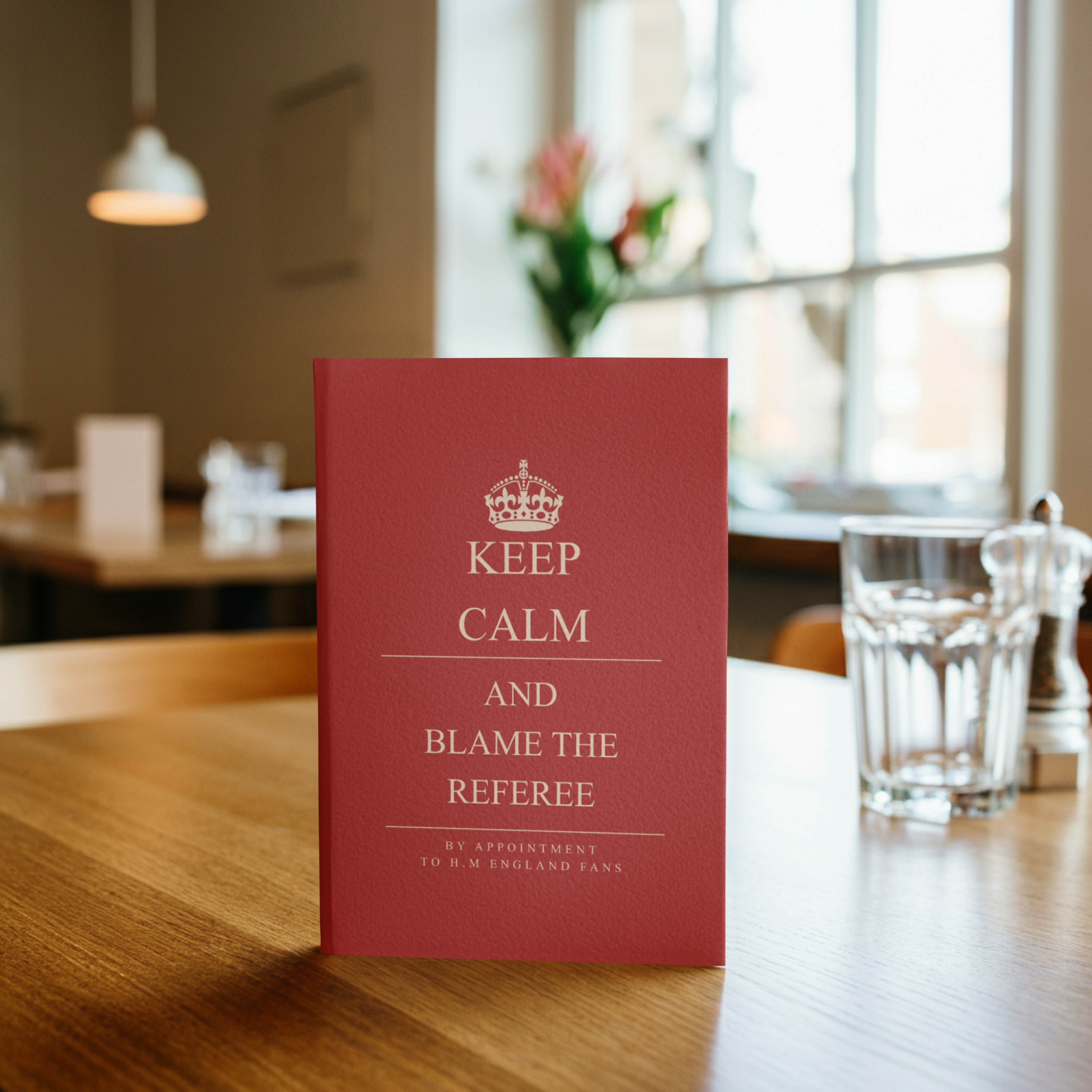 A5 Hardback Journal - Keep Calm And Carry On - Randello