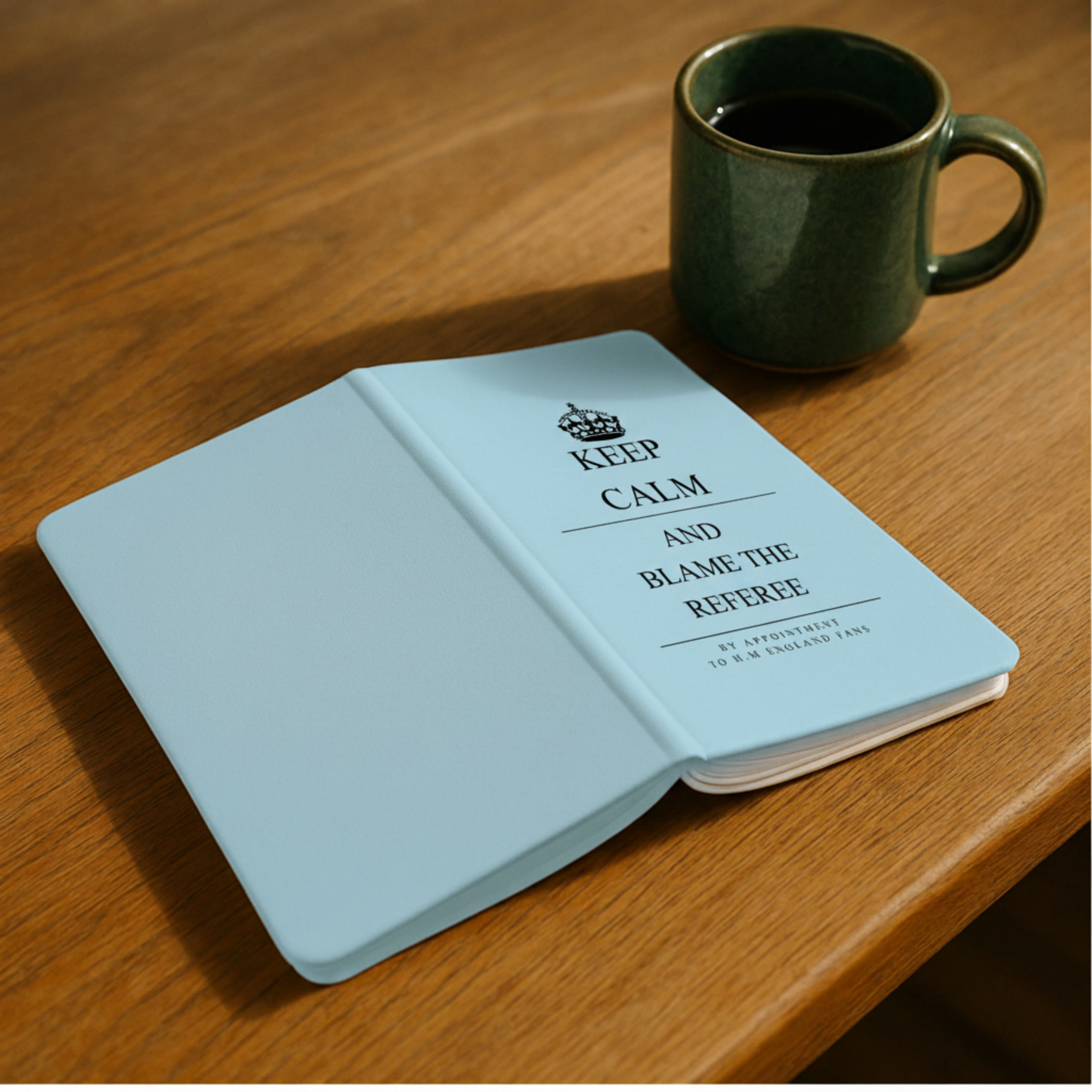 A5 Hardback Journal - Keep Calm And Carry On - Randello