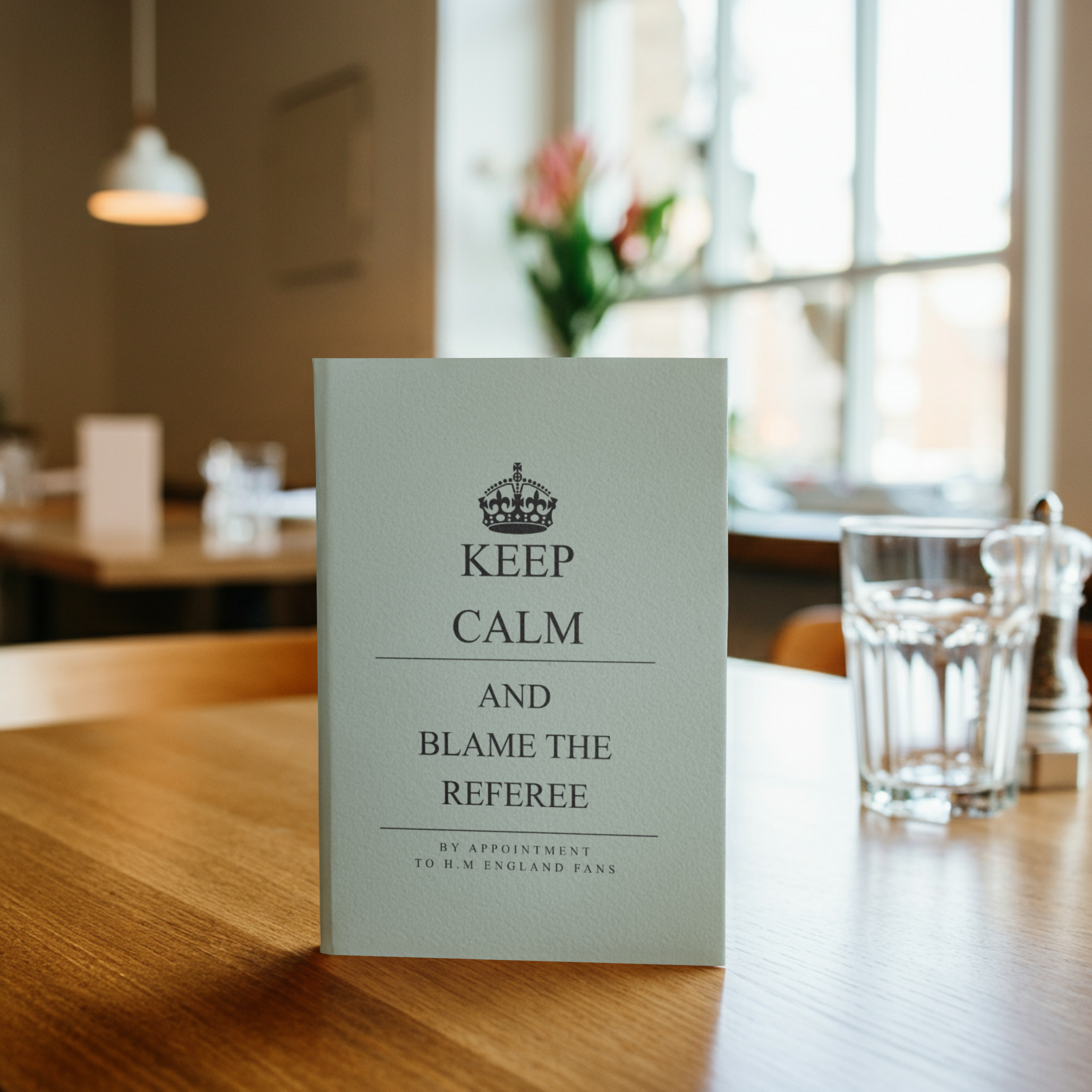 A5 Hardback Journal - Keep Calm And Carry On - Randello
