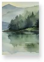 A5 Hardback Journal - Lake District Morning Mist Lulu