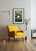 Leeds Festival Crowd & Main Stage – Fine Art Poster Print Galeto