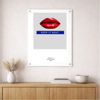 Keep It Shut – London Underground Inspired Acrylic Wall Art - Randello
