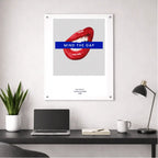 Mind The Gap – London Underground Inspired Acrylic Wall Art - Randello