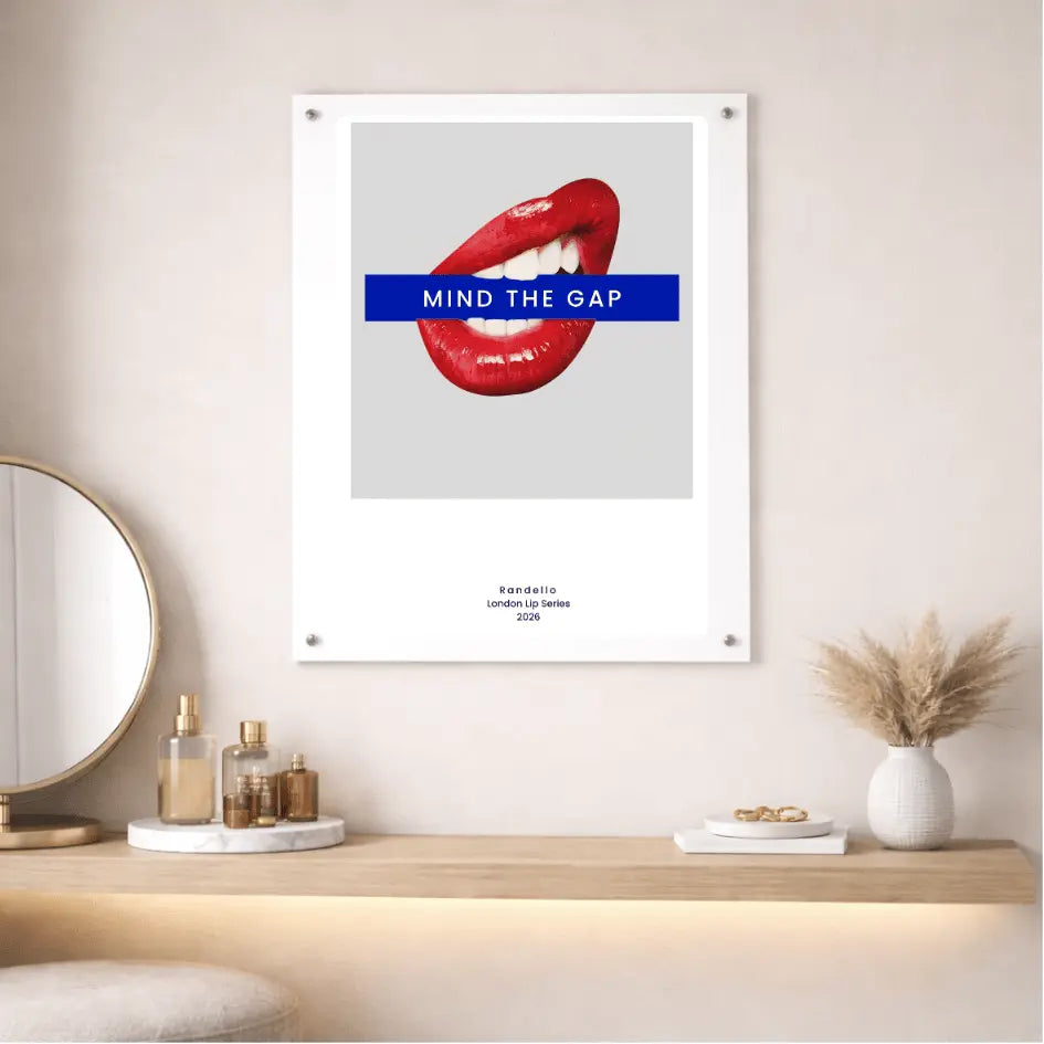 Mind The Gap – London Underground Inspired Acrylic Wall Art - Randello