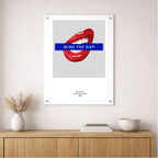 Mind The Gap – London Underground Inspired Acrylic Wall Art - Randello