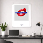 Not Your Story – London Underground Inspired Acrylic Wall Art - Randello