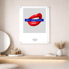 Not Your Story – London Underground Inspired Acrylic Wall Art - Randello