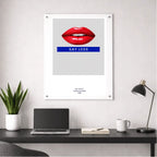 Say Less – London Underground Inspired Acrylic Wall Art - Randello