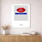 Say Less – London Underground Inspired Acrylic Wall Art - Randello