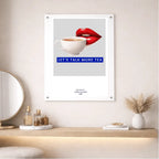 Let’s Talk More Tea – London Underground Inspired Acrylic Wall Art - Randello