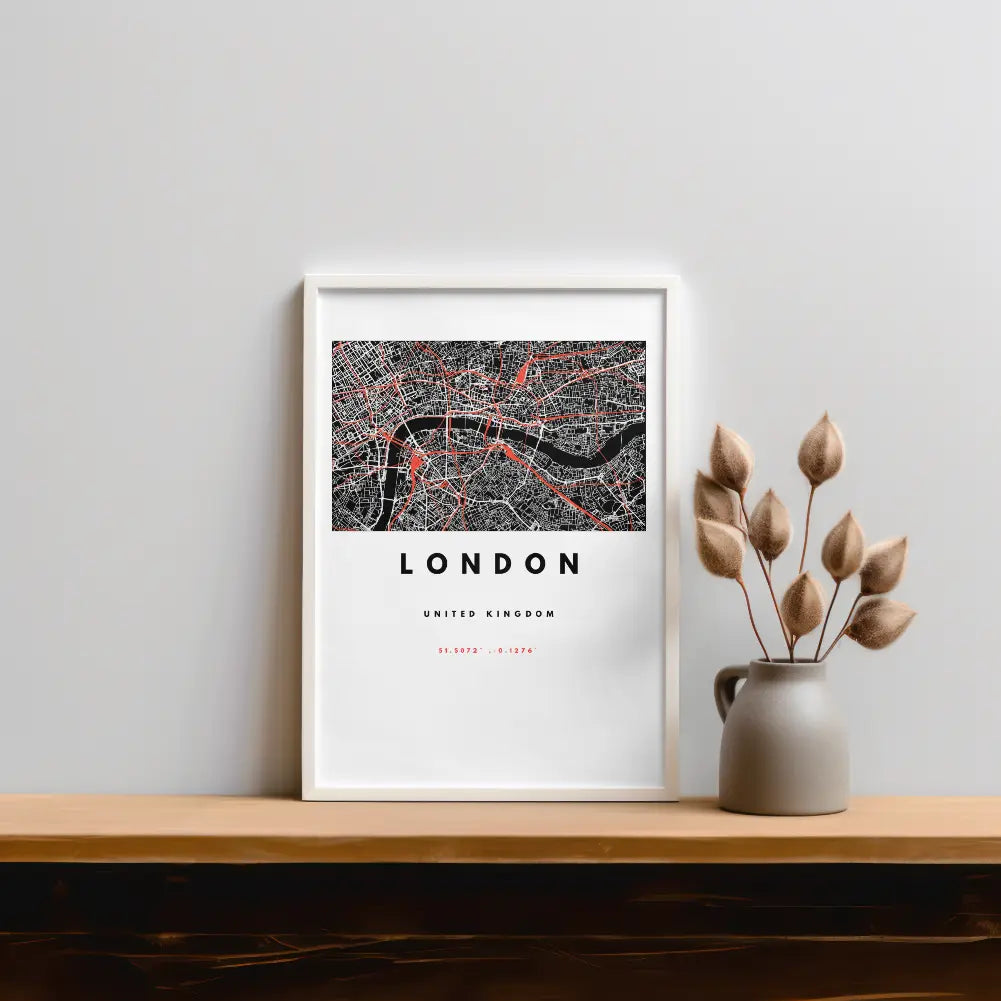 London City – Quality Framed Print, Ready to Hang Galeto