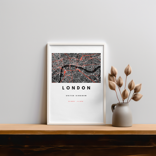 London City – Quality Framed Print, Ready to Hang
