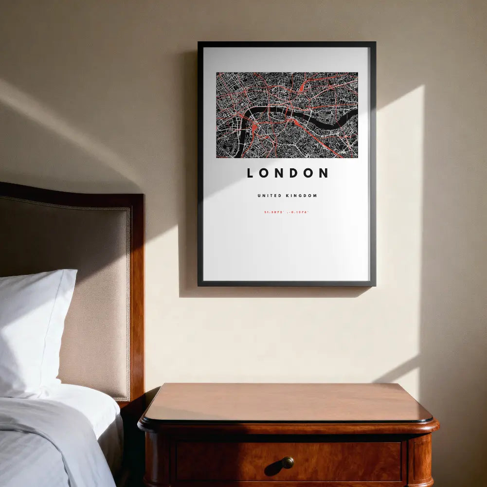 London City – Quality Framed Print, Ready to Hang Galeto