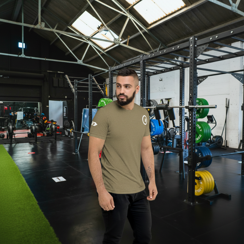 Unisex Tri-Blend T-Shirt –  Fitted Gym & Fashion Tee - Randello