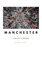 Manchester City – Quality Framed Print, Ready to Hang Galeto