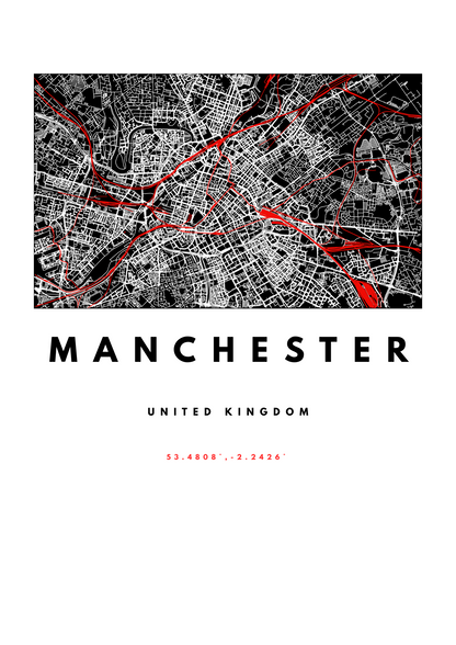 Manchester City – Quality Framed Print, Ready to Hang