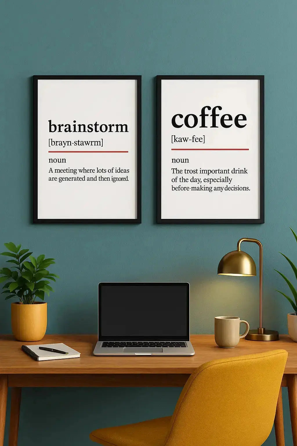 Reply All - Oxford-Style Definition Office Framed Print Galeto