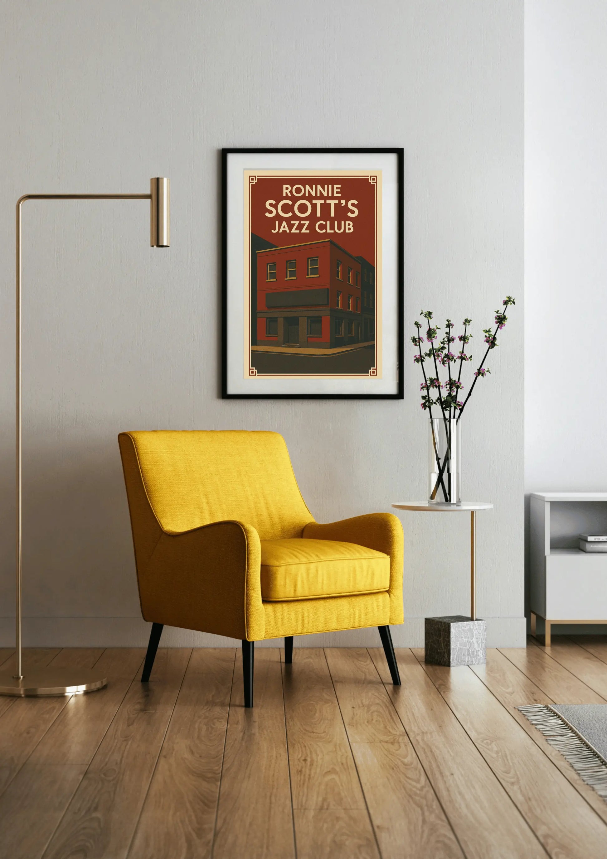 Ronnie Scott’s Jazz Club Soho Fine Art Poster Galeto