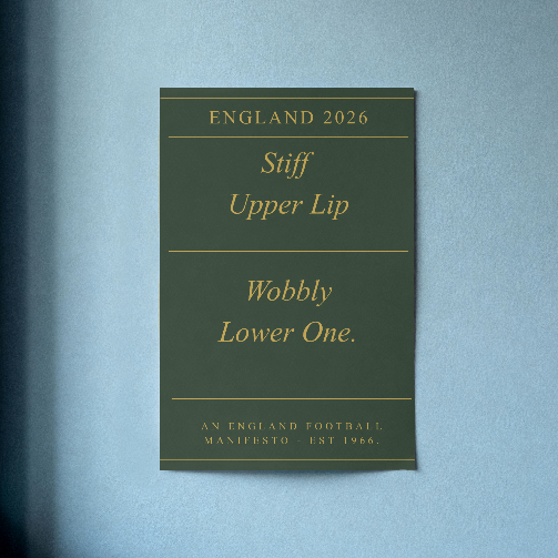World Cup Poster - Stiff Upper Lip - Randello