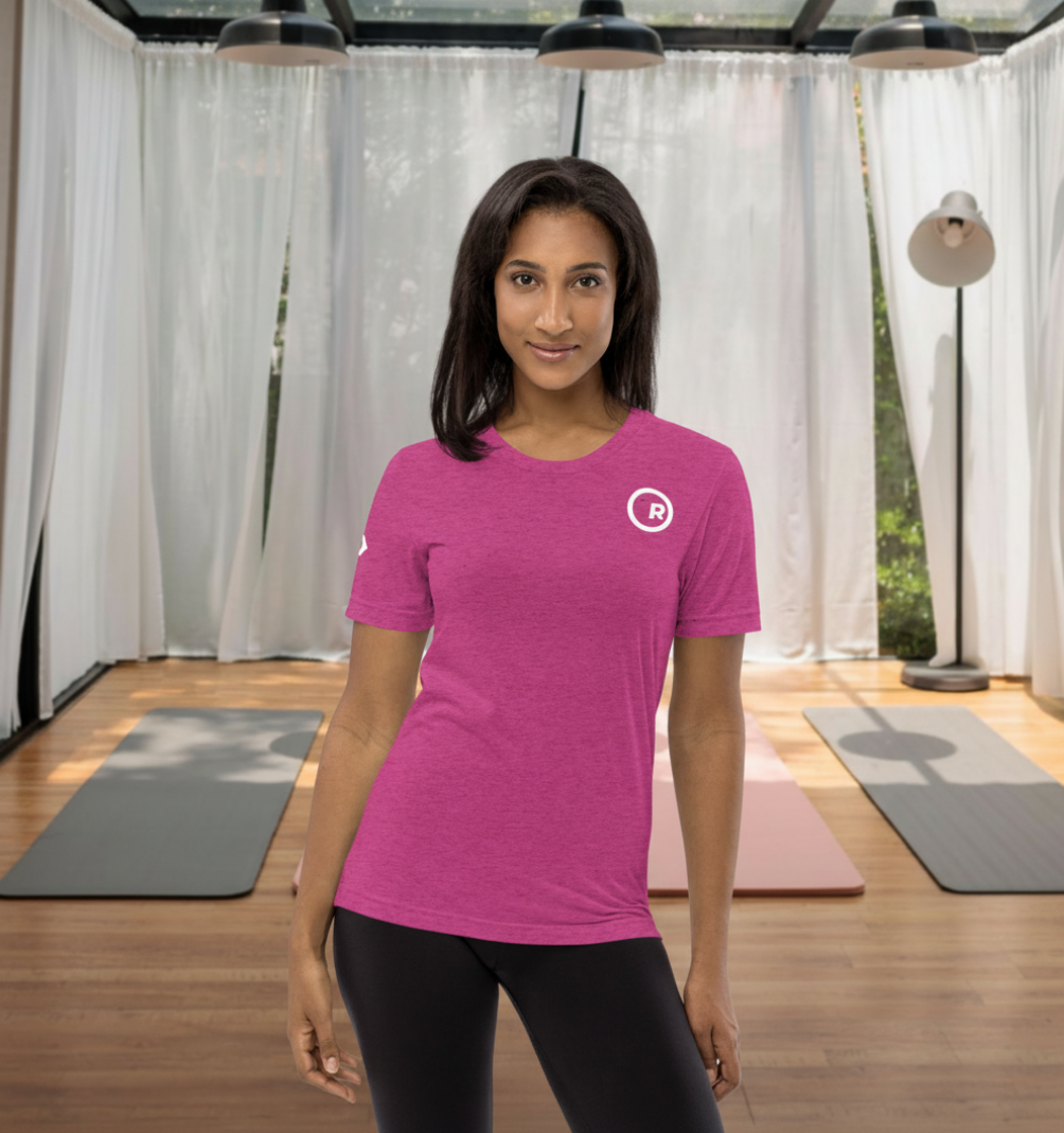 Unisex Tri-Blend T-Shirt –  Fitted Gym & Fashion Tee - Randello