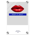 Keep It Shut – London Underground Inspired Acrylic Wall Art - Randello