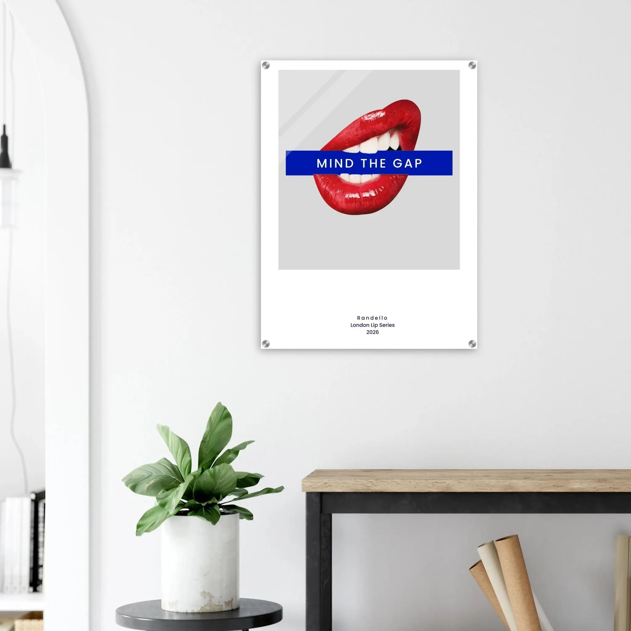 Mind The Gap – London Underground Inspired Acrylic Wall Art - Randello