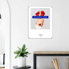 No Gossip Zone – London Underground Inspired Acrylic Wall Art - Randello
