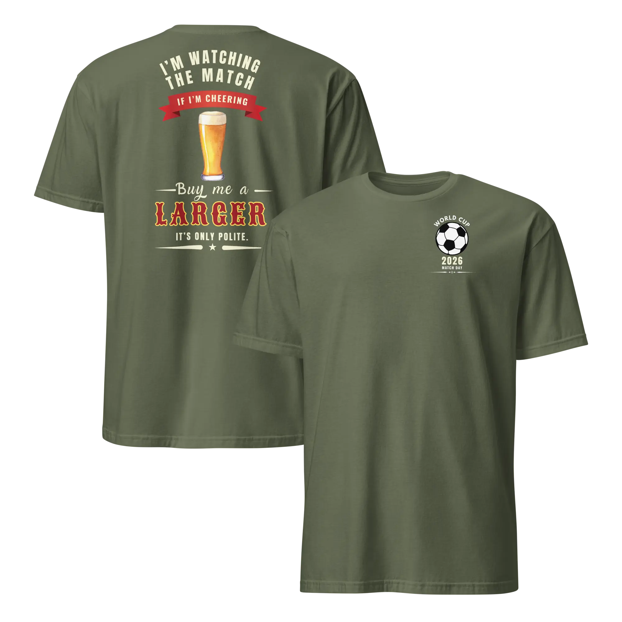 World Cup Short-Sleeve Unisex T-Shirt Larger - Randello