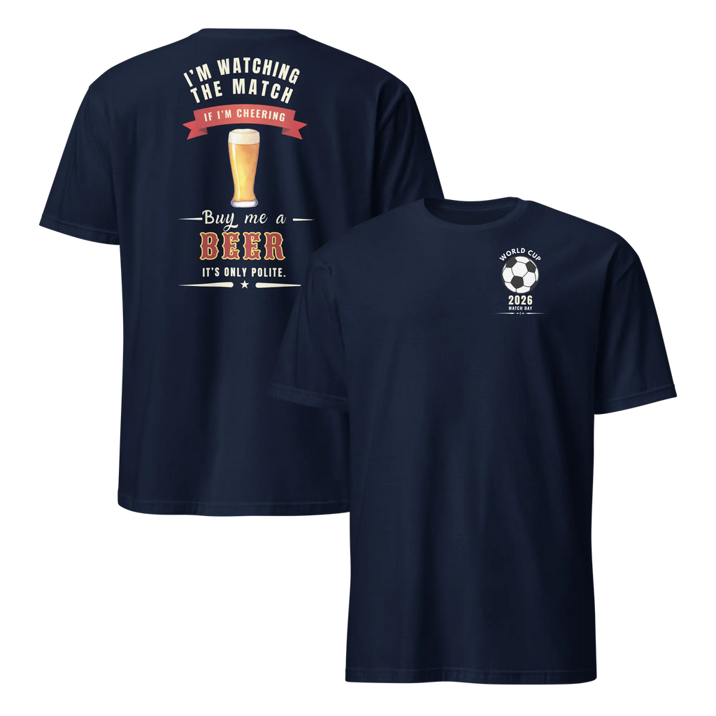 World Cup Short-Sleeve Unisex T-Shirt Beer - Randello