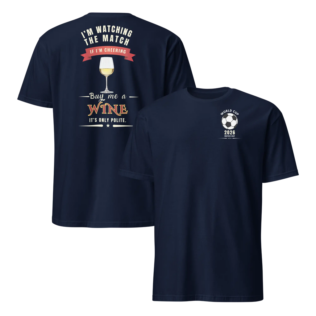 World Cup Short-Sleeve Unisex T-Shirt Wine Printful