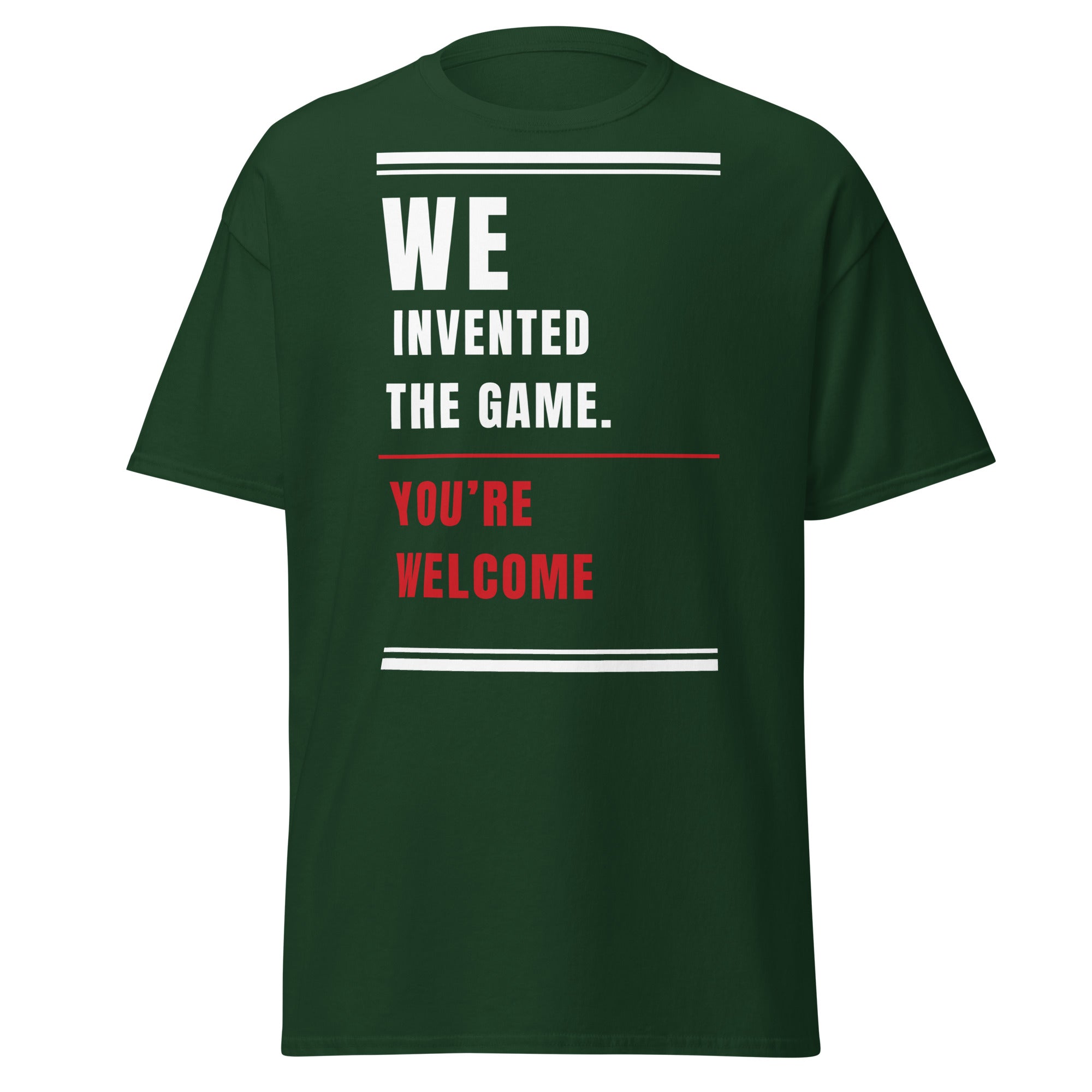 World Cup T-Shirt - We Invented The Game Printful