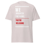 World Cup T-Shirt - We Invented The Game Printful