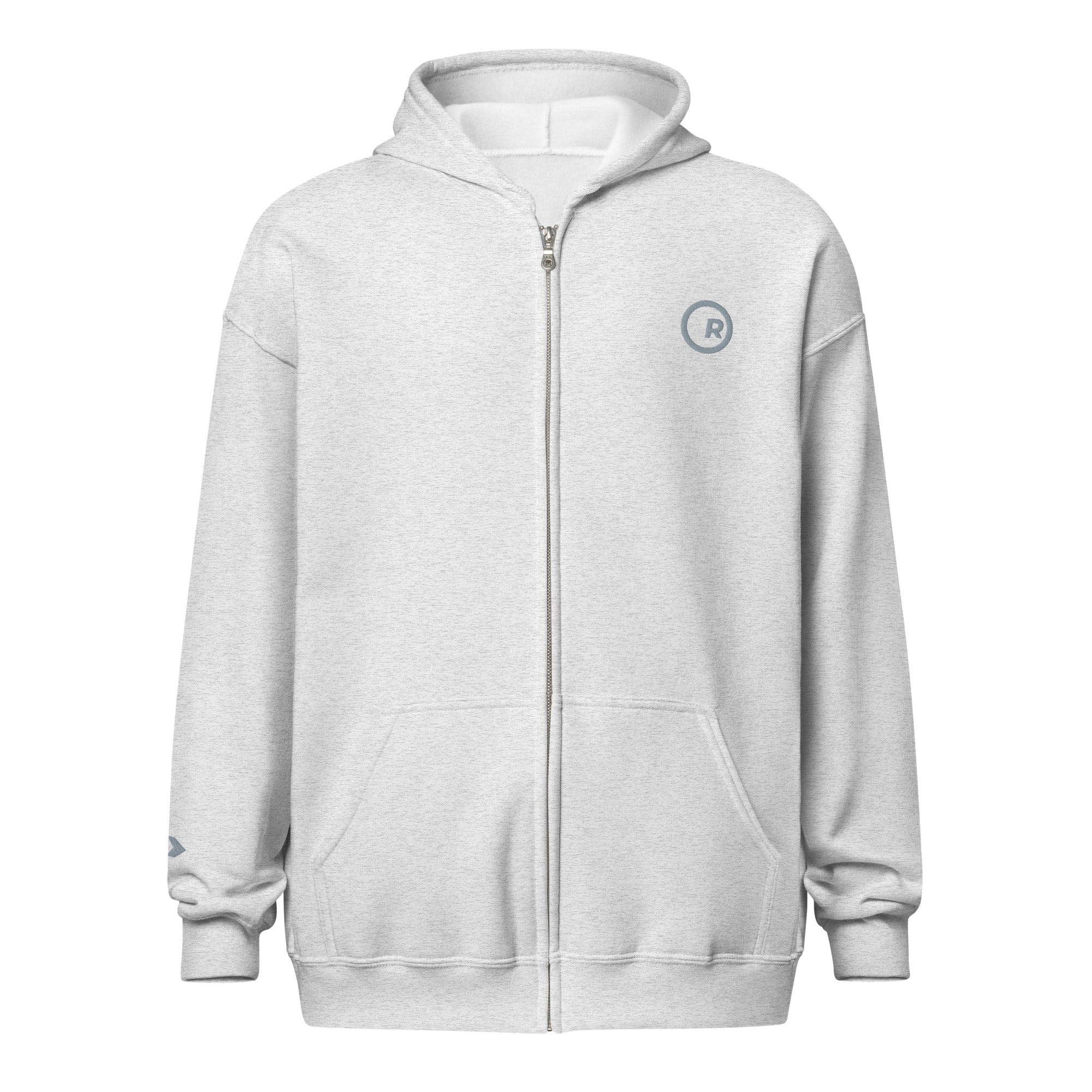 Embroidered Fleece Zip hoodie - Randello