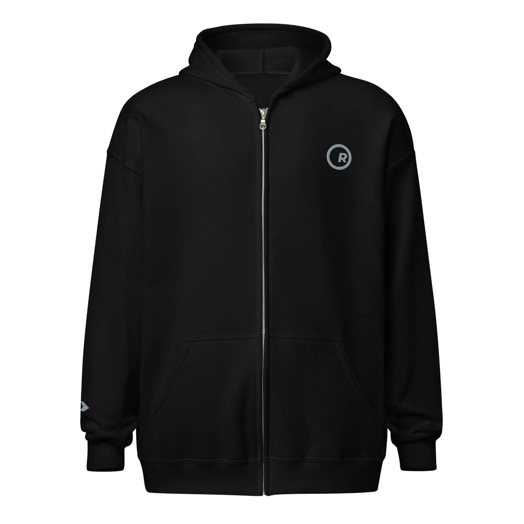 Embroidered Fleece Zip hoodie - Randello