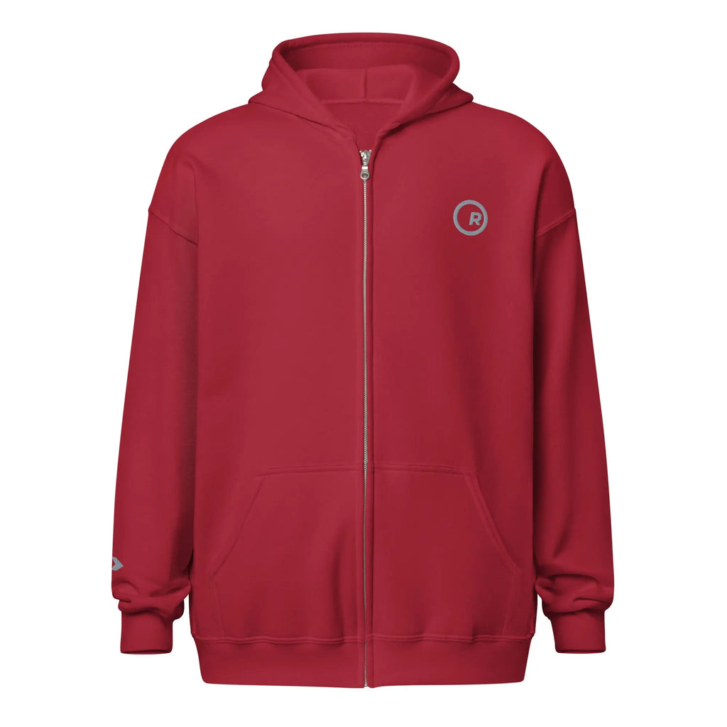Embroidered Fleece Zip hoodie - Randello