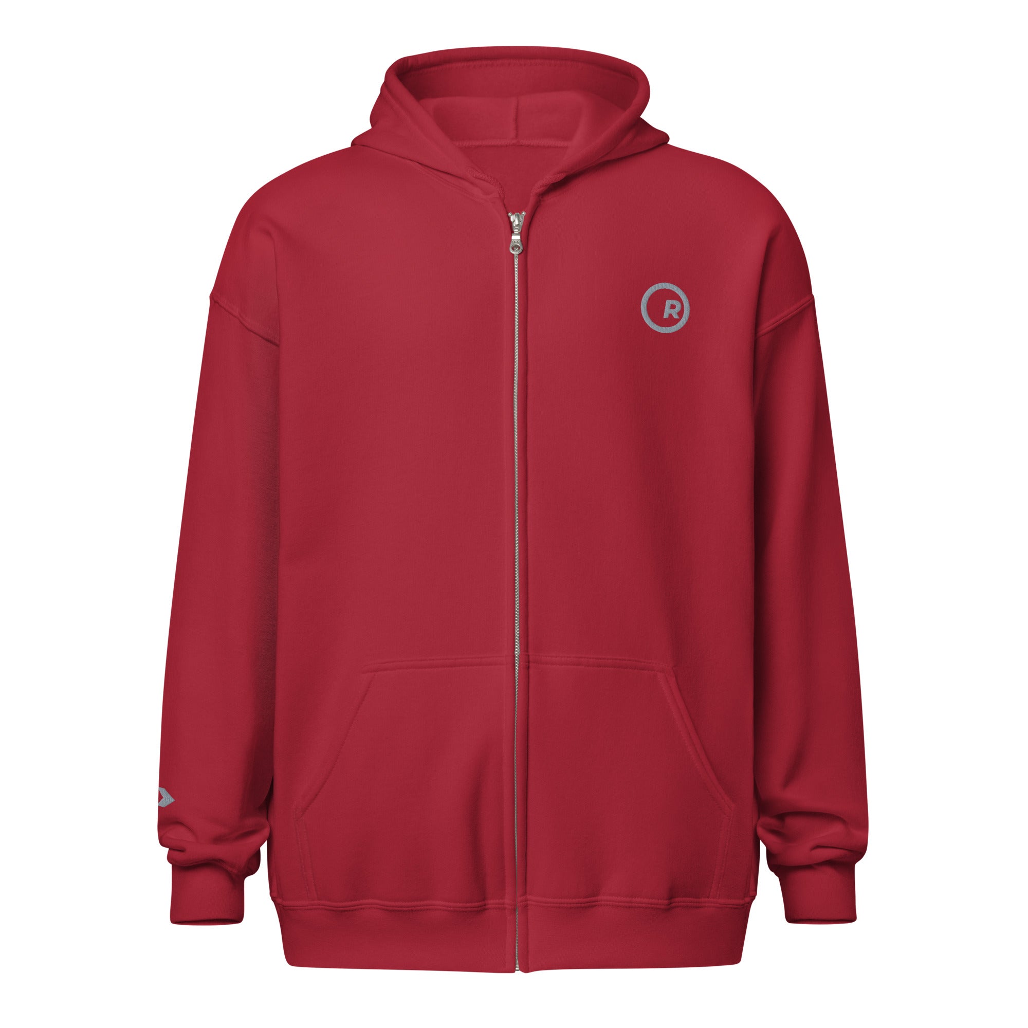 Embroidered Fleece Zip hoodie - Randello