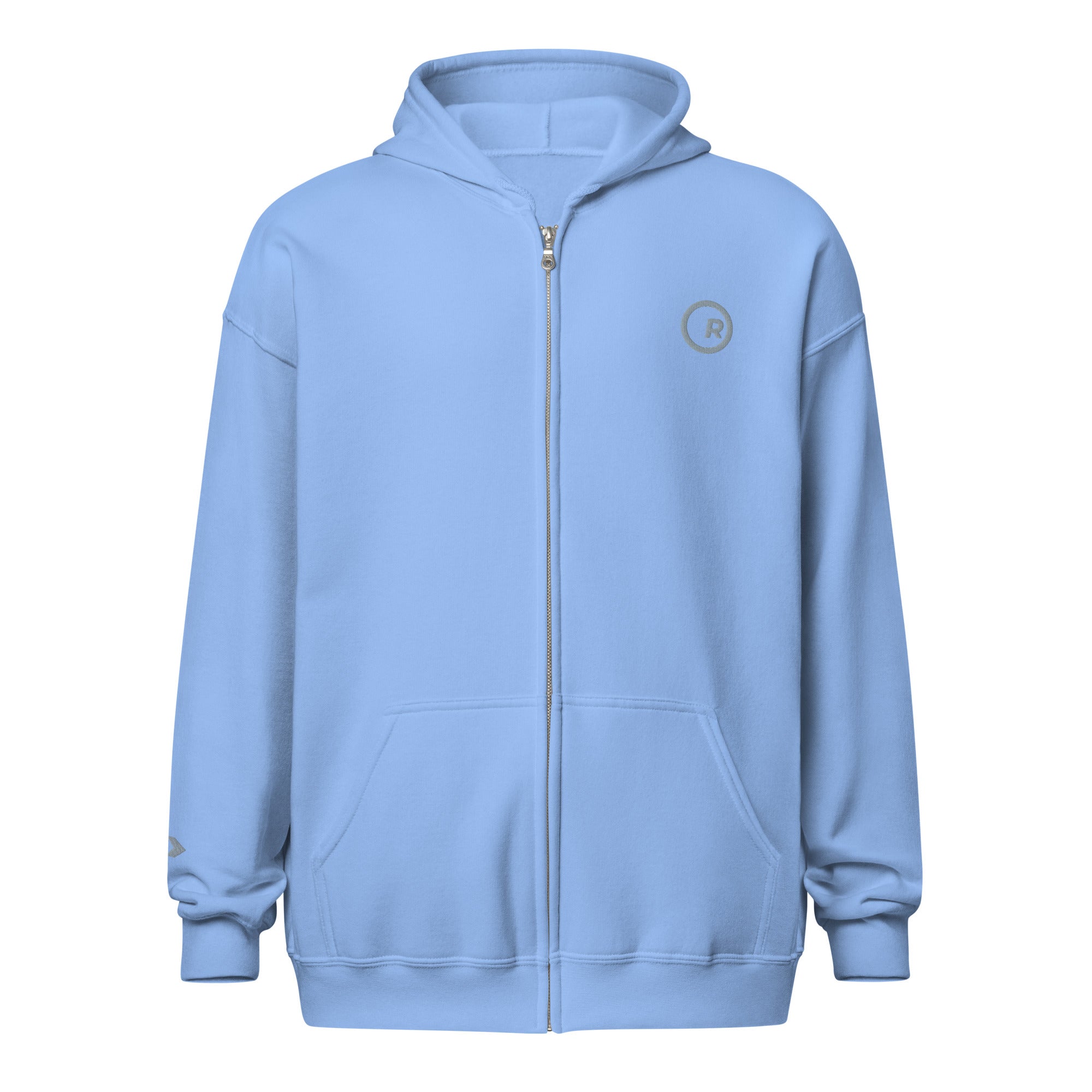 Embroidered Fleece Zip hoodie - Randello