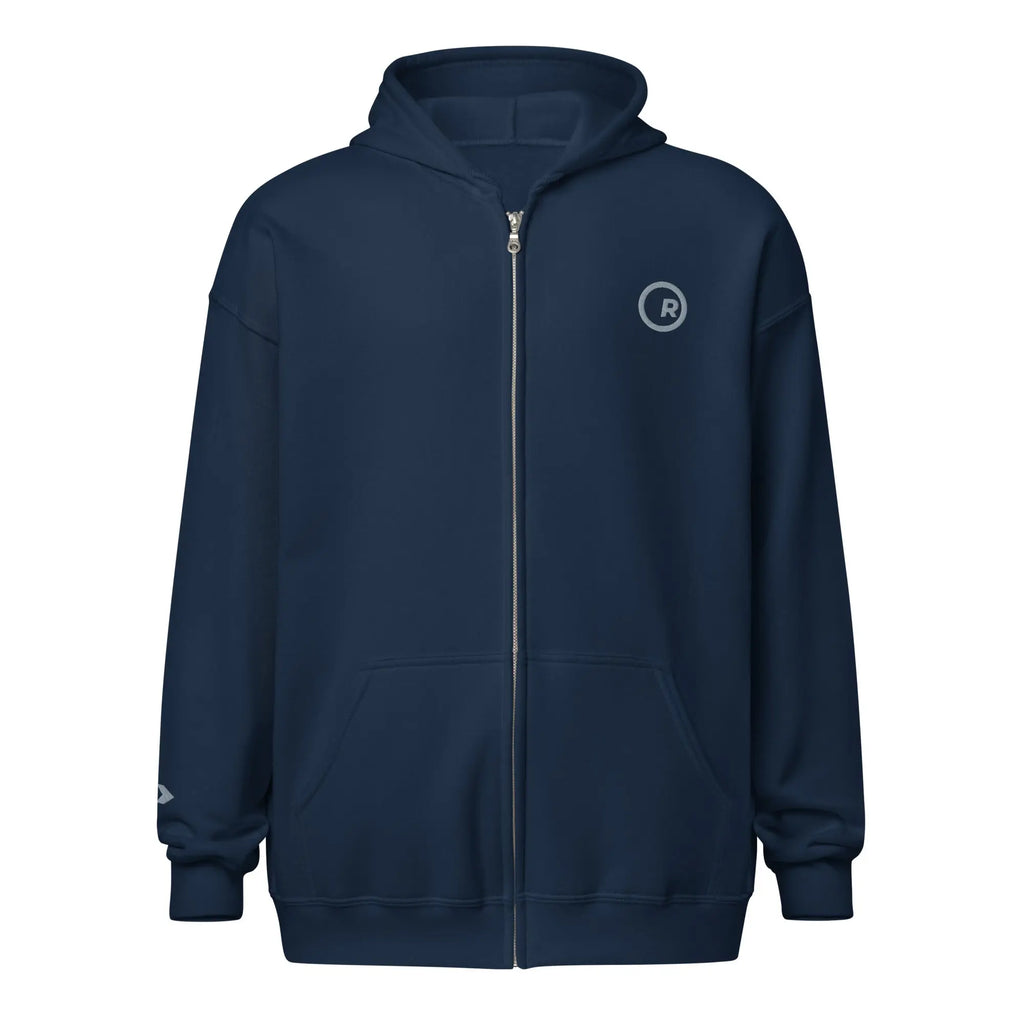 Embroidered Fleece Zip hoodie - Randello