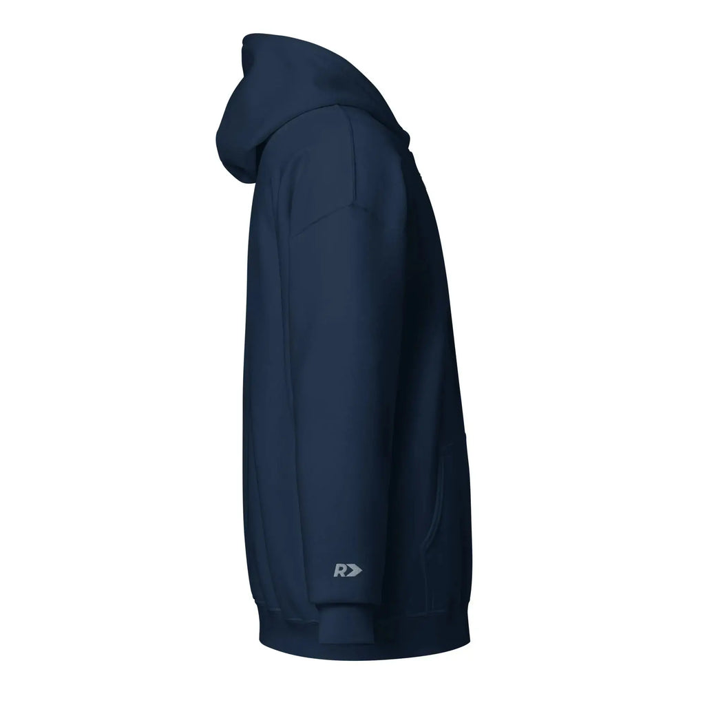 Embroidered Fleece Zip hoodie - Randello