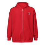 Embroidered Fleece Zip hoodie - Randello
