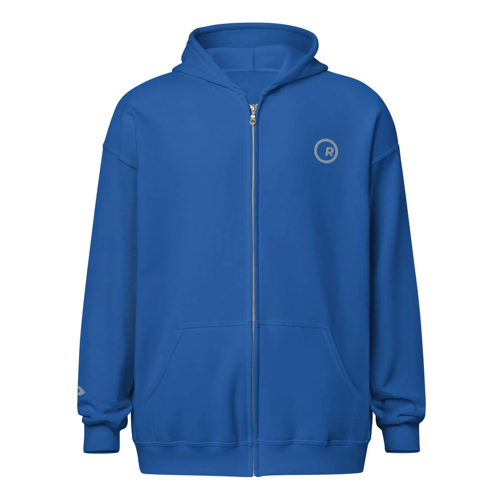 Embroidered Fleece Zip hoodie - Randello