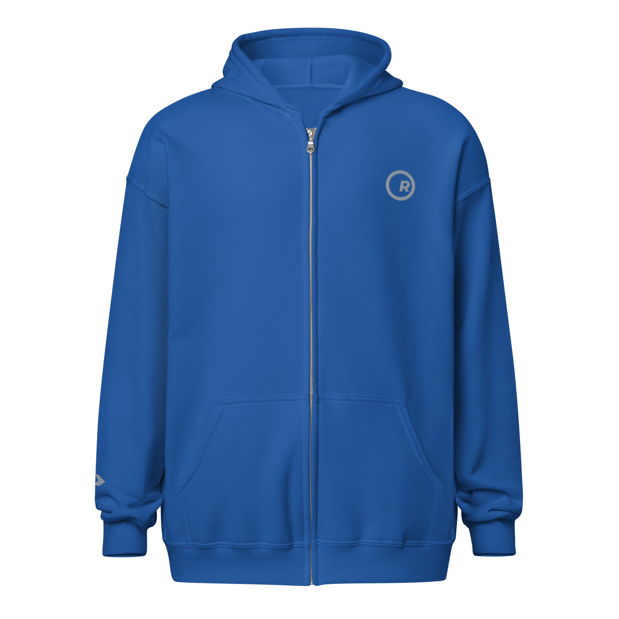 Embroidered Fleece Zip hoodie - Randello
