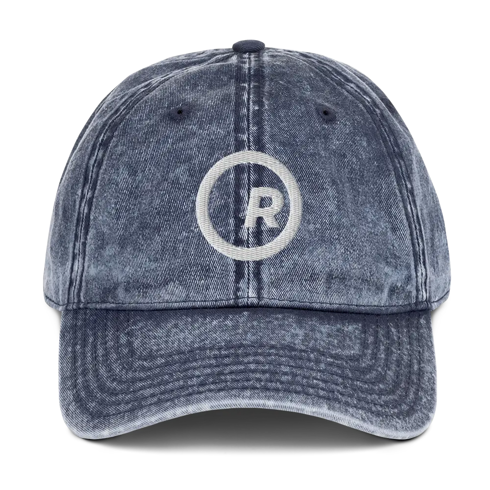 Vintage Baseball Cap – Men's & Women's 100% Cotton Washed Out Look Printful