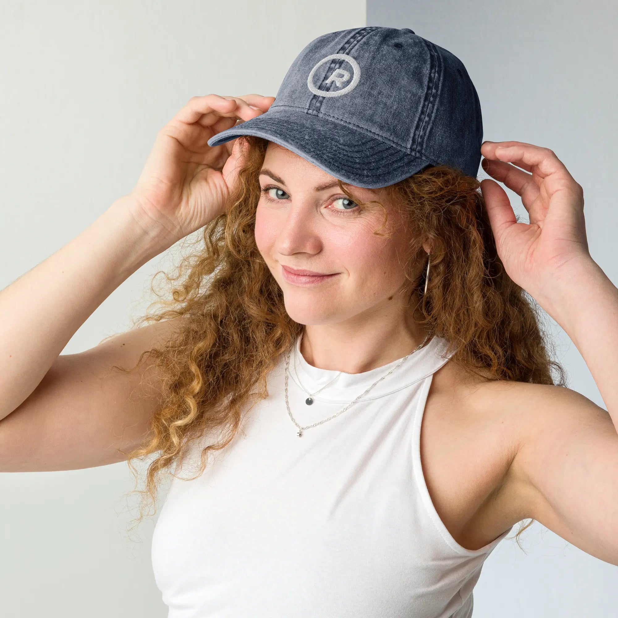 Vintage Baseball Cap – Men's & Women's 100% Cotton Washed Out Look Printful