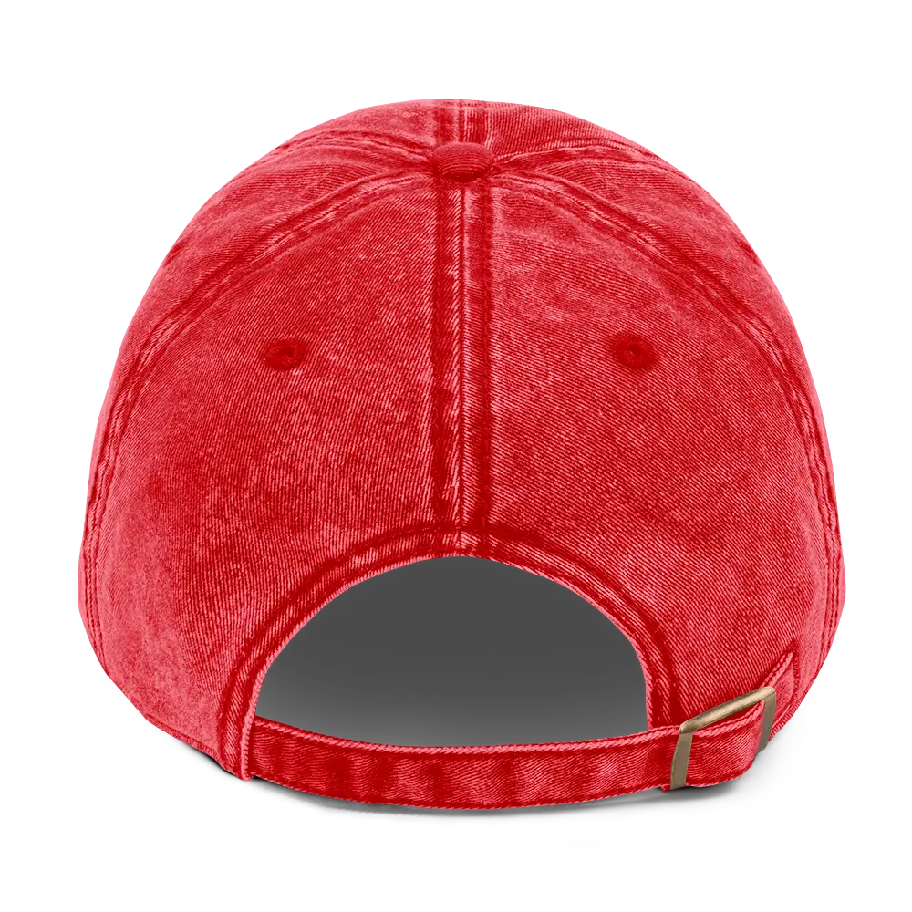Vintage Baseball Cap – Men's & Women's 100% Cotton Washed Out Look Printful