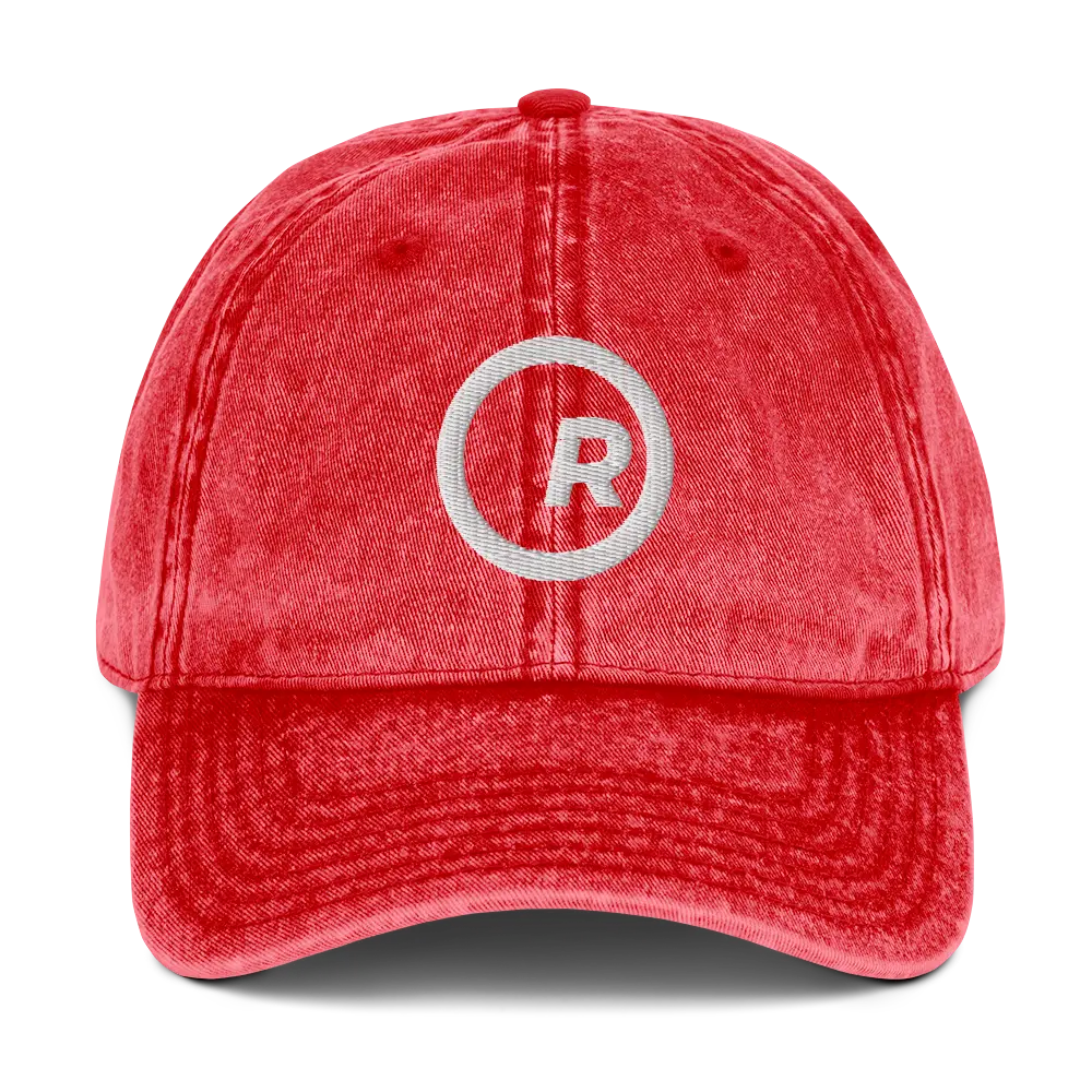 Vintage Baseball Cap – Men's & Women's 100% Cotton Washed Out Look Printful
